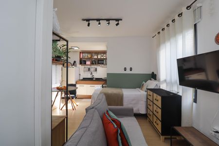 Studio para alugar com 27m², 1 quarto e sem vagaSala/Quarto