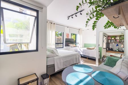 Studio de kitnet/studio para alugar com 1 quarto, 27m² em Pinheiros, São Paulo