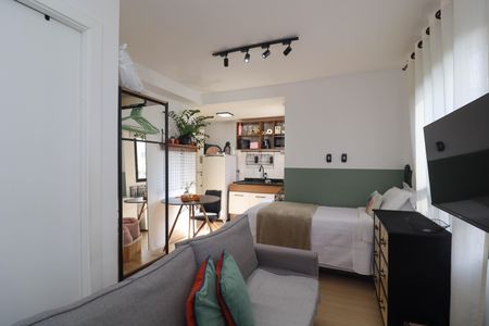 Studio para alugar com 27m², 1 quarto e sem vagaSala/Quarto