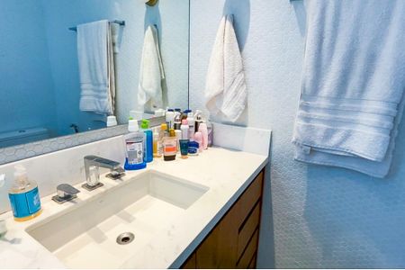 Apartamento para alugar com 121m², 2 quartos e 2 vagas Apartamento para alugar com 121m², 2 quartos e 2 vagasBanheiro da Suíte 2