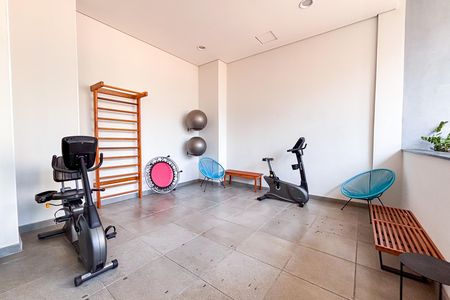 Apartamento para alugar com 121m², 2 quartos e 2 vagas Apartamento para alugar com 121m², 2 quartos e 2 vagasÁrea comum - Academia