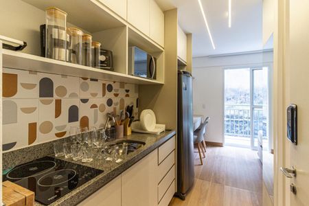 Studio para alugar com 21m², 1 quarto e sem vaga Studio para alugar com 21m², 1 quarto e sem vagaCozinha