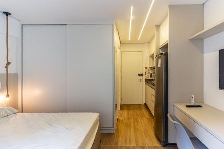 Studio de kitnet/studio para alugar com 1 quarto, 21m² em República, São Paulo