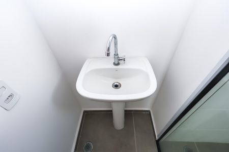 Studio para alugar com 39m², 1 quarto e sem vaga Studio para alugar com 39m², 1 quarto e sem vagaBanheiro