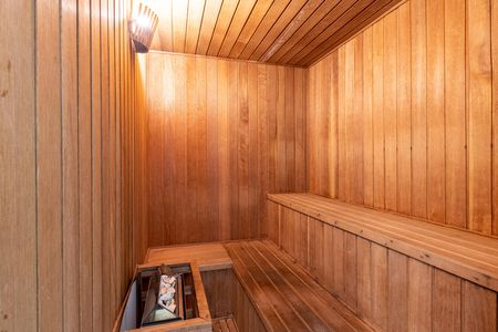 Apartamento à venda com 77m², 2 quartos e 2 vagas Apartamento à venda com 77m², 2 quartos e 2 vagasÁrea comum - Sauna