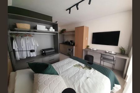 Studio à venda com 25m², 1 quarto e sem vaga