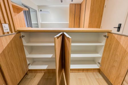 Studio à venda com 28m², 1 quarto e sem vagaCozinha