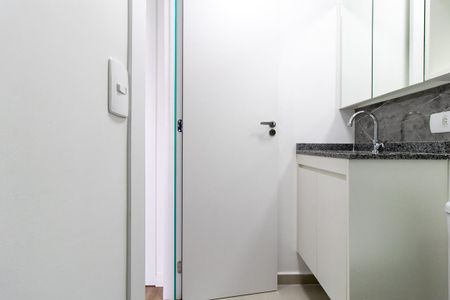 Studio para alugar com 18m², 1 quarto e 1 vaga Studio para alugar com 18m², 1 quarto e 1 vagaBanheiro