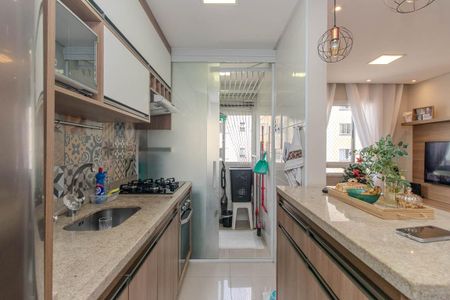 Apartamento à venda com 48m², 2 quartos e 1 vagaCozinha e Área de Serviço