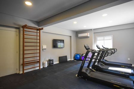 Apartamento para alugar com 38m², 1 quarto e 1 vaga Apartamento para alugar com 38m², 1 quarto e 1 vagaAcademia