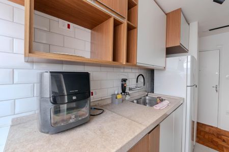 Studio à venda com 35m², 1 quarto e sem vagaCozinha 