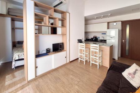 Studio à venda com 45m², 1 quarto e 1 vagaStudio