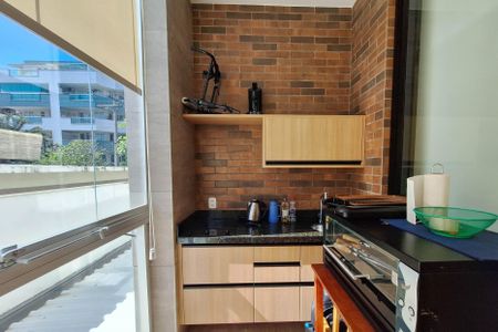 Studio à venda com 45m², 1 quarto e 1 vagaVaranda