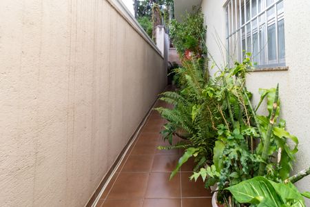 Casa à venda com 233m², 5 quartos e 6 vagasAcesso lateral / Corredor externo