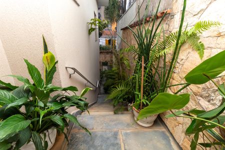 Casa à venda com 233m², 5 quartos e 6 vagasAcesso lateral / Corredor externo