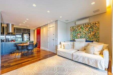 Sala de apartamento à venda com 2 quartos, 88m² em Várzea da Barra Funda, São Paulo