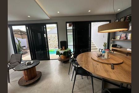 Casa de condomínio à venda com 390m², 4 quartos e 8 vagas Casa de condomínio à venda com 390m², 4 quartos e 8 vagassala de jantar