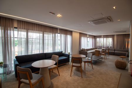 Apartamento para alugar com 38m², 1 quarto e 1 vaga Apartamento para alugar com 38m², 1 quarto e 1 vagaÁrea comum - Salão de Festas