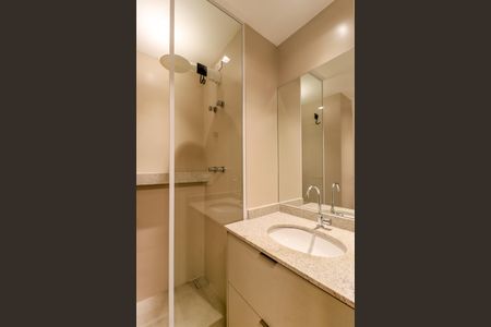 Studio para alugar com 19m², 1 quarto e sem vaga Studio para alugar com 19m², 1 quarto e sem vagaBanheiro