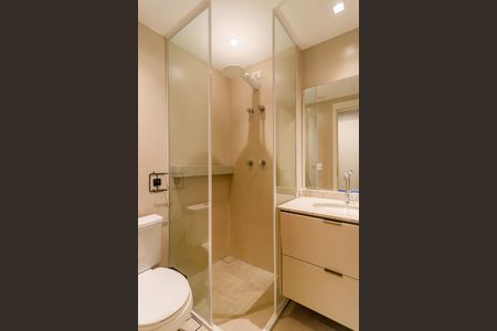 Studio para alugar com 19m², 1 quarto e sem vaga Studio para alugar com 19m², 1 quarto e sem vagaBanheiro