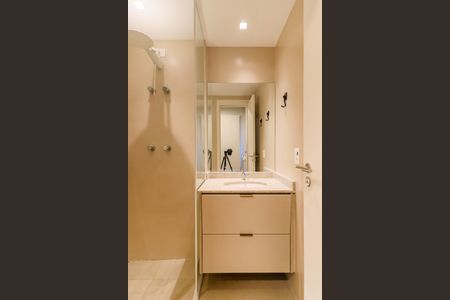 Studio para alugar com 19m², 1 quarto e sem vaga Studio para alugar com 19m², 1 quarto e sem vagaBanheiro