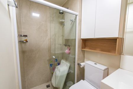 Apartamento à venda com 105m², 2 quartos e 3 vagasBanheiro da suíte 1