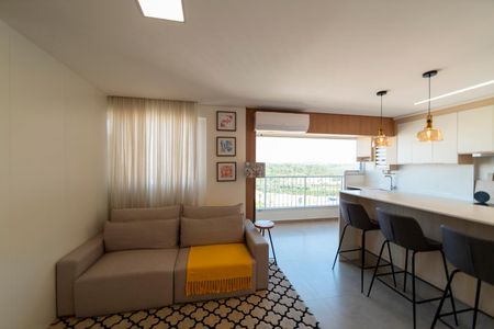 Studio para alugar com 45m², 1 quarto e 1 vaga Studio para alugar com 45m², 1 quarto e 1 vagaSala_Cozinha - Conjugada