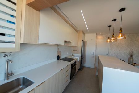 Studio para alugar com 45m², 1 quarto e 1 vaga Studio para alugar com 45m², 1 quarto e 1 vagaSala_Cozinha - Conjugada