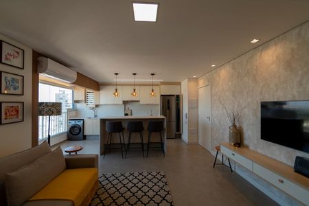 Studio para alugar com 45m², 1 quarto e 1 vaga Studio para alugar com 45m², 1 quarto e 1 vagaSala_Cozinha - Conjugada