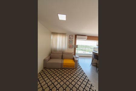 Studio para alugar com 45m², 1 quarto e 1 vaga Studio para alugar com 45m², 1 quarto e 1 vagaSala_Cozinha - Conjugada