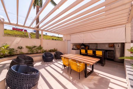 Studio para alugar com 45m², 1 quarto e 1 vaga Studio para alugar com 45m², 1 quarto e 1 vagaÁrea comum - Churrasqueira