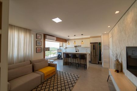 Studio para alugar com 45m², 1 quarto e 1 vaga Studio para alugar com 45m², 1 quarto e 1 vagaSala_Cozinha - Conjugada