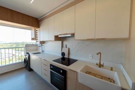 Studio para alugar com 45m², 1 quarto e 1 vaga Studio para alugar com 45m², 1 quarto e 1 vagaSala_Cozinha - Conjugada