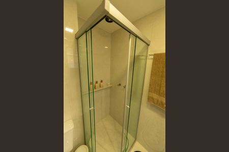 Studio para alugar com 45m², 1 quarto e 1 vaga Studio para alugar com 45m², 1 quarto e 1 vagaBanheiro da Suite
