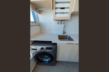 Studio para alugar com 45m², 1 quarto e 1 vaga Studio para alugar com 45m², 1 quarto e 1 vagaSala_Cozinha - Conjugada
