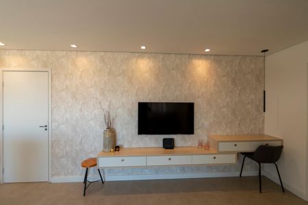 Studio para alugar com 45m², 1 quarto e 1 vaga Studio para alugar com 45m², 1 quarto e 1 vagaSala_Cozinha - Conjugada