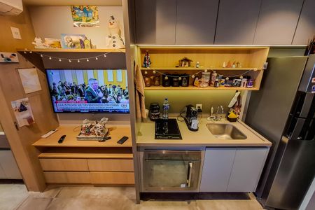 Studio à venda com 26m², 1 quarto e sem vaga Studio à venda com 26m², 1 quarto e sem vagaCozinha