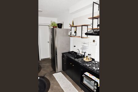 Apartamento para alugar com 39m², 2 quartos e sem vaga Apartamento para alugar com 39m², 2 quartos e sem vagaDetalhe - Cozinha Americana e Área de Serviço