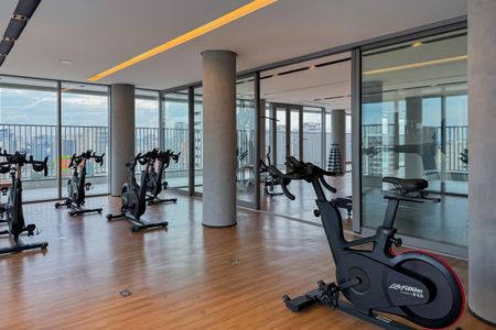 Studio para alugar com 25m², 1 quarto e sem vagaAcademia