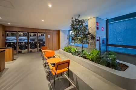 Studio para alugar com 25m², 1 quarto e sem vagaLavanderia