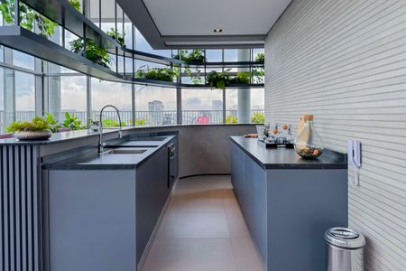 Studio para alugar com 25m², 1 quarto e sem vagaSalão de Festas