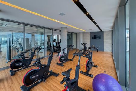 Studio para alugar com 25m², 1 quarto e sem vagaAcademia