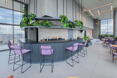 Studio para alugar com 25m², 1 quarto e sem vagaSalão de Festas