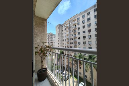 Varanda da Sala de apartamento à venda com 2 quartos, 46m² em São Cristóvão, Rio de Janeiro