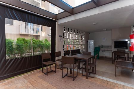Apartamento para alugar com 36m², 2 quartos e 1 vagaÁrea comum - Churrasqueira