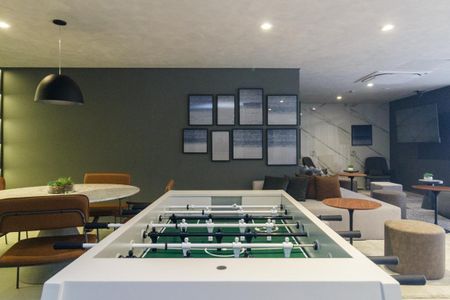 Studio para alugar com 30m², 1 quarto e sem vaga Studio para alugar com 30m², 1 quarto e sem vagaÁrea comum - Salão de jogos