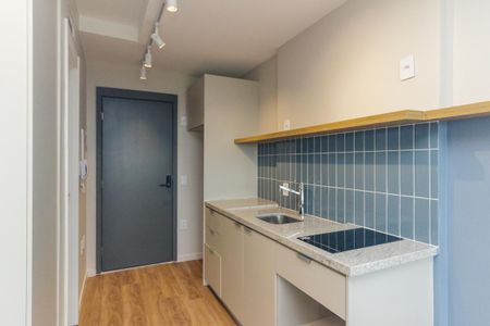 Studio para alugar com 30m², 1 quarto e sem vaga Studio para alugar com 30m², 1 quarto e sem vagaCozinha