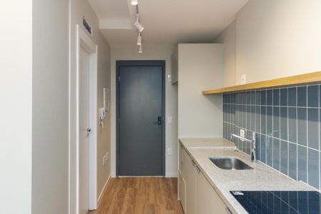 Studio para alugar com 30m², 1 quarto e sem vaga Studio para alugar com 30m², 1 quarto e sem vagaCozinha