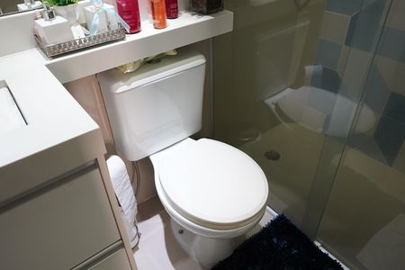 Casa de condomínio à venda com 124m², 3 quartos e 1 vagaBanheiro da Suíte