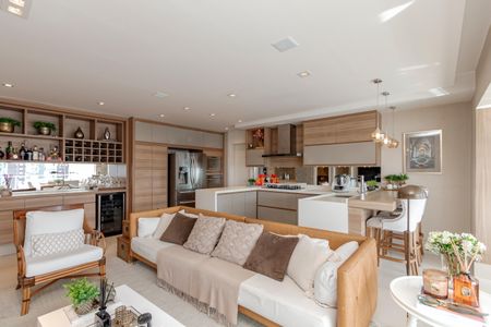 Sala de apartamento à venda com 3 quartos, 138m² em Brooklin, São Paulo